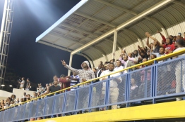Fans filled the stands in support of the final, with the majority of them being Medics fans.